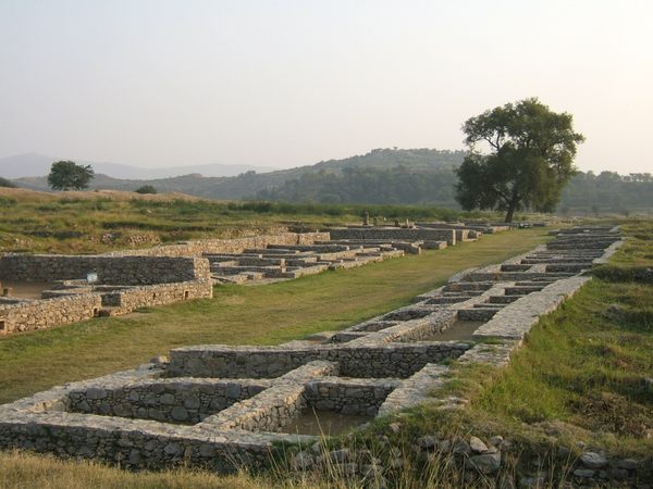 ruins Taxila in Pakistan