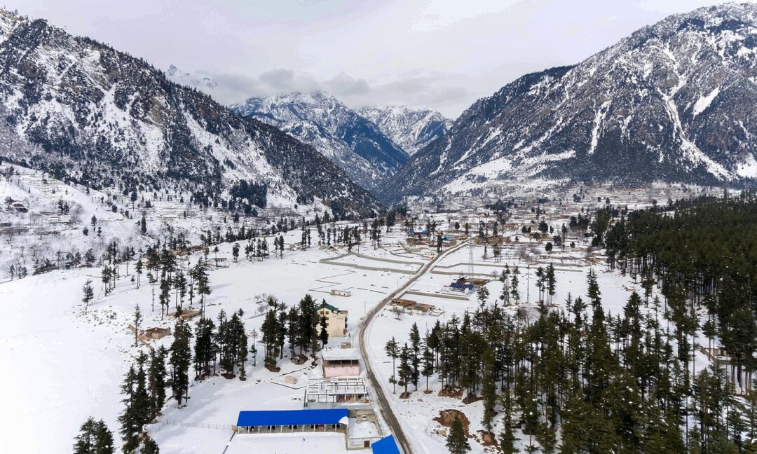 kalam valley snowfall