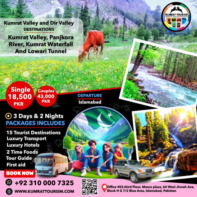 🌲 Kumrat Valley Tour Package – 3 Days 2 Nights Group Tour from Islamabad