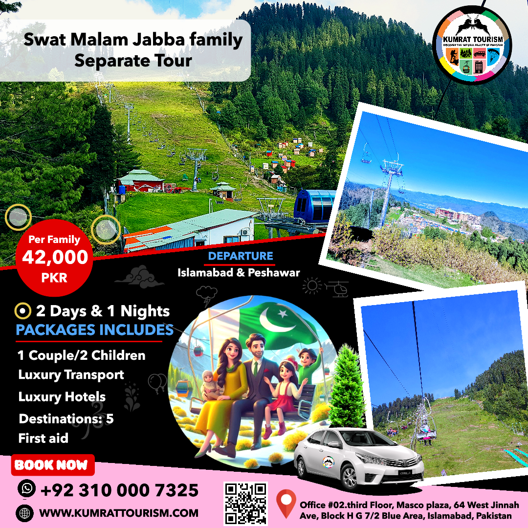 Swat Malam Jabba family Separate Tour