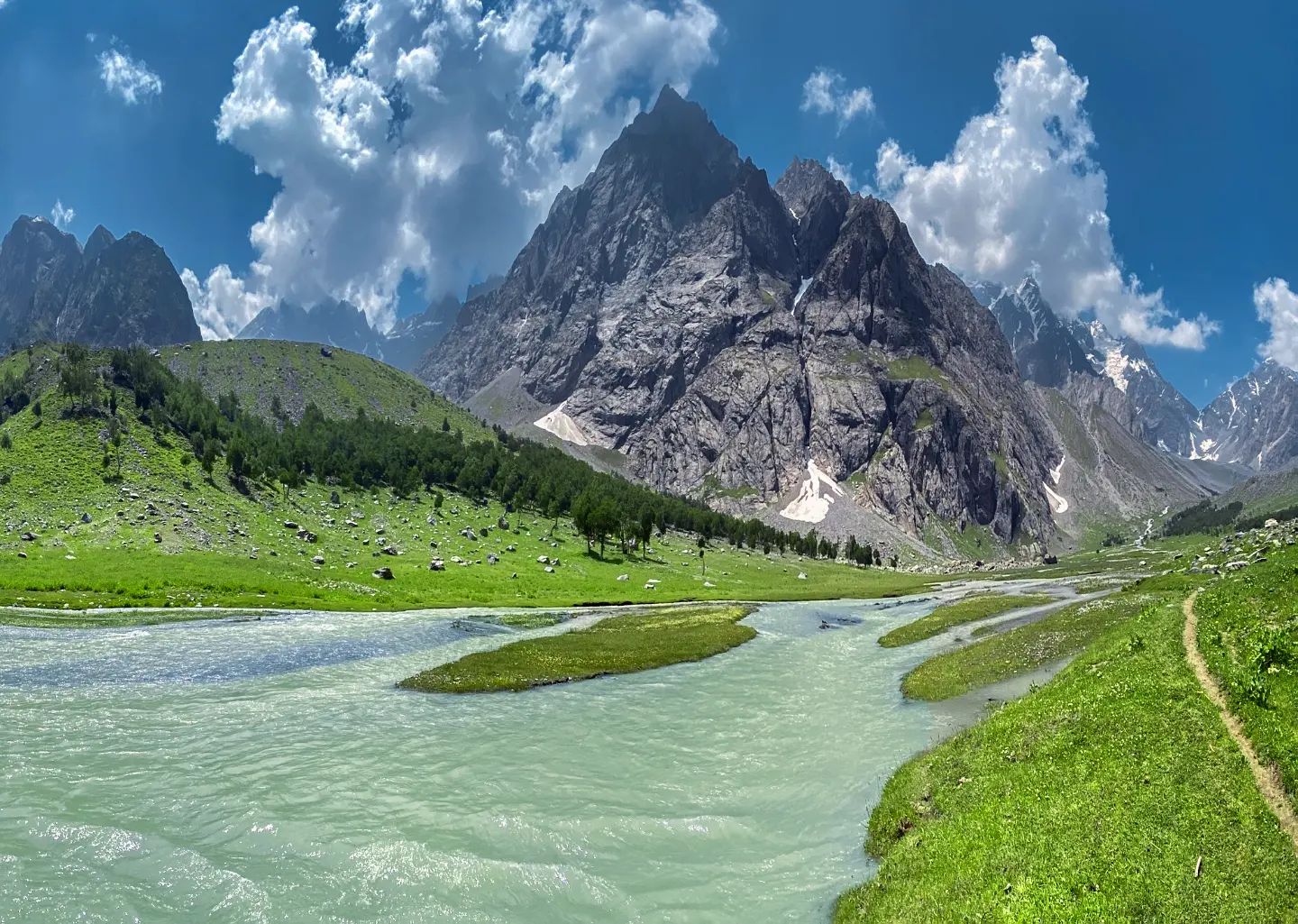 Hike through the stunning trails of Kumrat Valley, Pakistan. From lush meadows to cascading waterfalls, experience adventure and mesmerizing landscapes in this outdoor paradise.