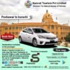 Toyota Corolla Car Rental - Peshawar to Karachi (One-Way)