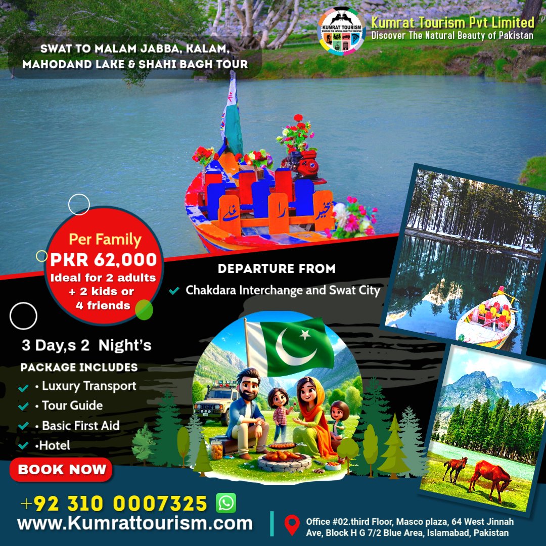 swat-to-malam-jabba-kalam-mahodand-lake-shahi-bagh-tour-3-days-2-nights-private-family-package