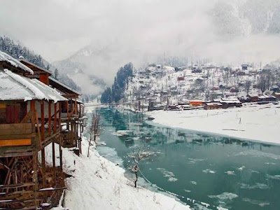 Neelam Valley snow