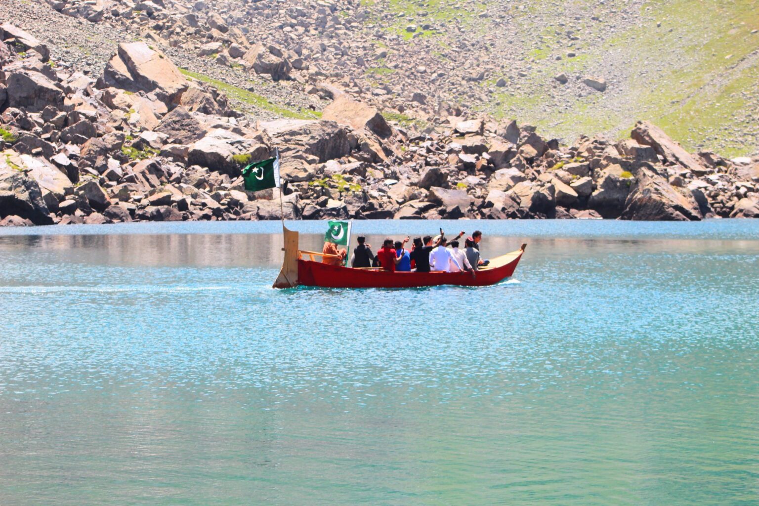 This scene is from Jahaz banda Lake Dir Upper - Kumrat Tourism Pvt Limited