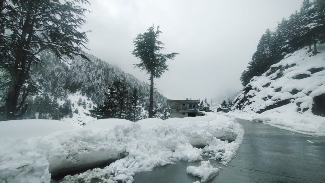 Lowari Top District Dir Chitral Road Khyber Pakhtunkhwa Pakistan A Winter